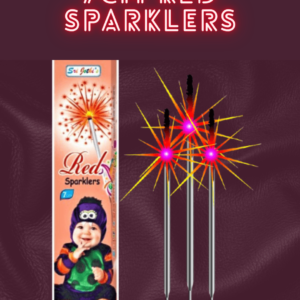 7cm Red Sparklers
